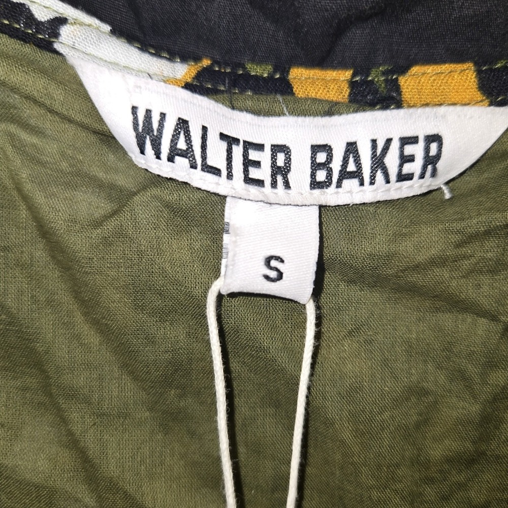 Walter Baker Cottagecore Floral Collared Dress Dark‎ Academia Whimsygoth - Picture 4 of 14